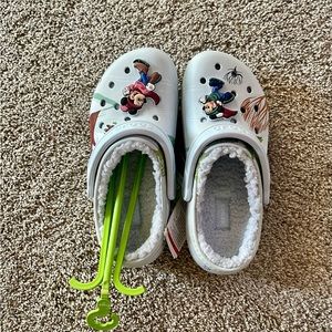Disney Christmas holiday crocs clogs